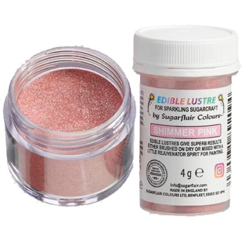 Edible Lustre - Pink - E171 Free